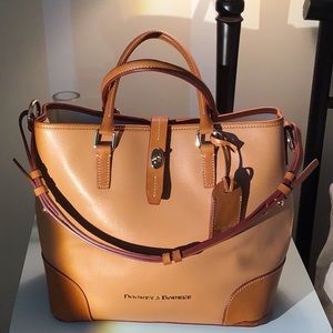 Dooney & Bourke Pebble Leather Satchel